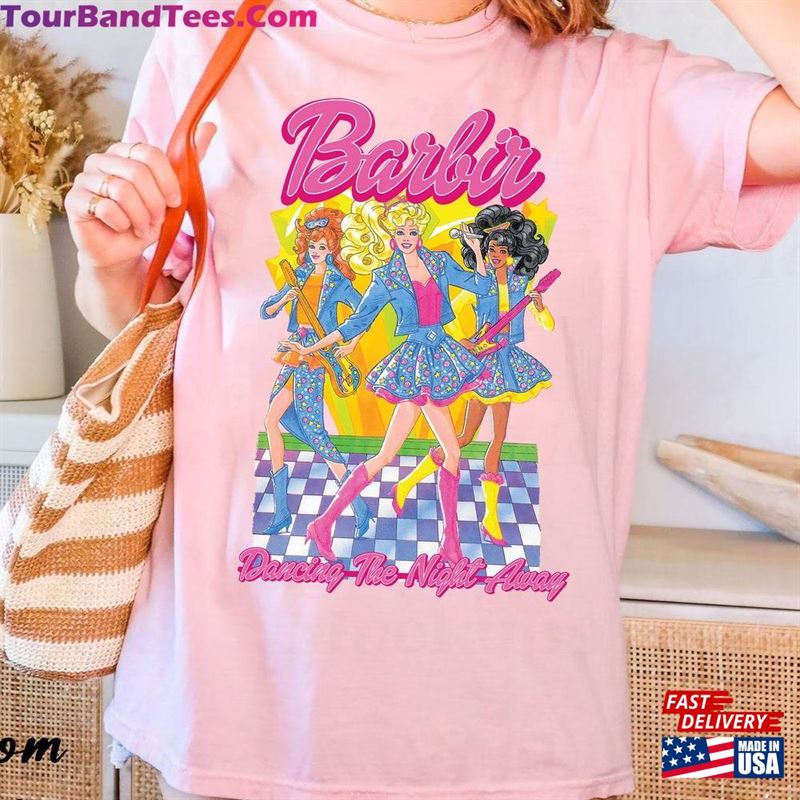 Vintage Barbie Shirt Dancing The Night Away Come On Let Classic Sweatshirt 29Uf157204 – Utopia Fashion