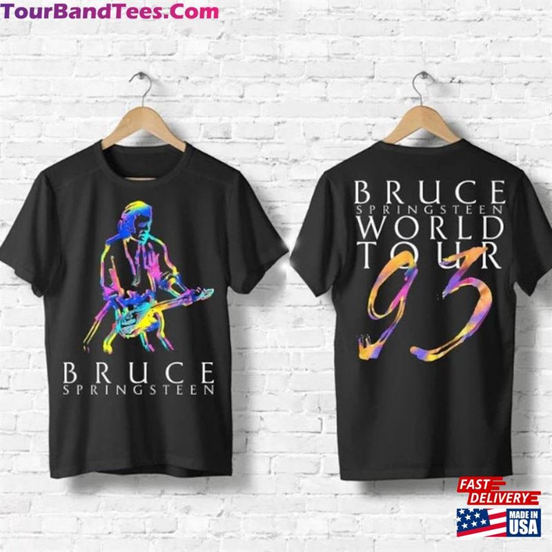 Vintage Bruce Springsteen And E Street Band Tour Shirt Unisex Classic 29Uf163467 – Utopia Fashion