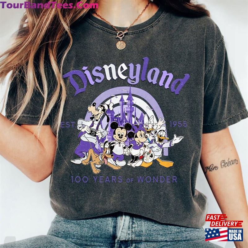 Vintage Disneyland Est Years Of Wonder Shirt Retro Mickey And Friends 100Th Anniversary Disney Castle Classic Hoodie 29Uf163728 – Utopia Fashion