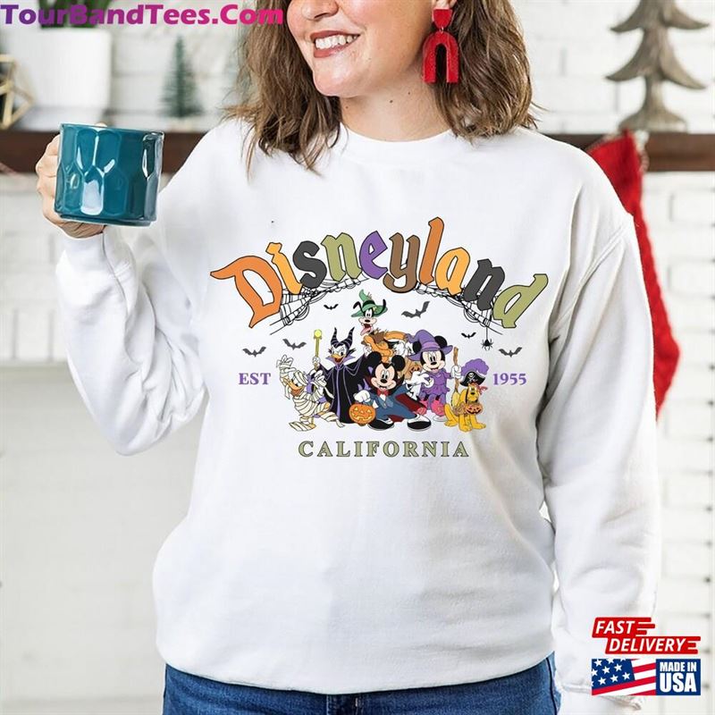 Vintage Disneyland Halloween Sweatshirt Disneyworld Est Shirt Unisex Classic 29Uf163561 – Utopia Fashion