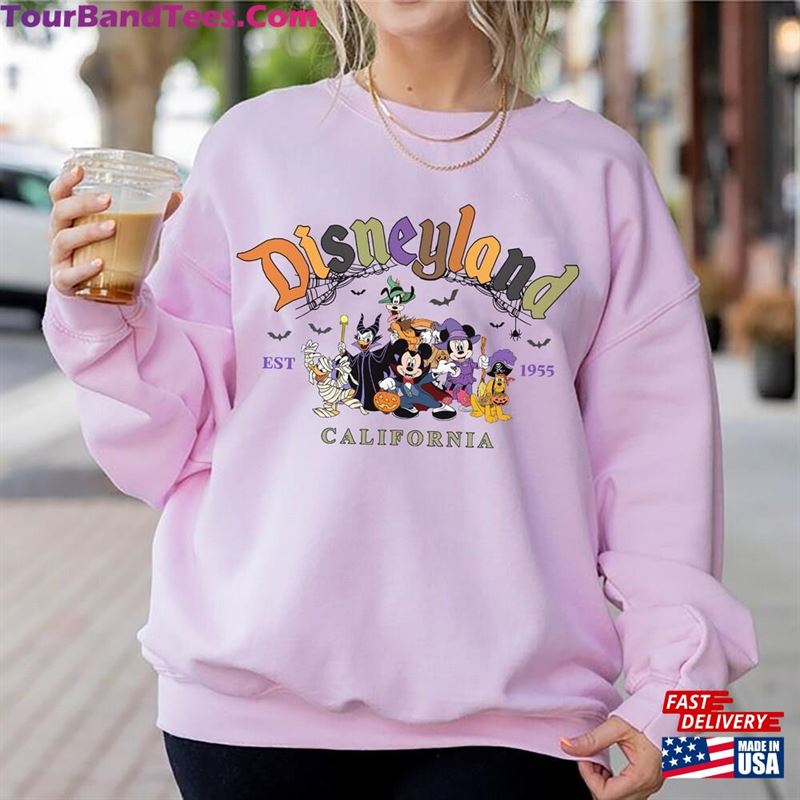 Vintage Disneyland Halloween Sweatshirt Disneyworld Est Shirt Unisex Classic 29Uf163561 – Utopia Fashion