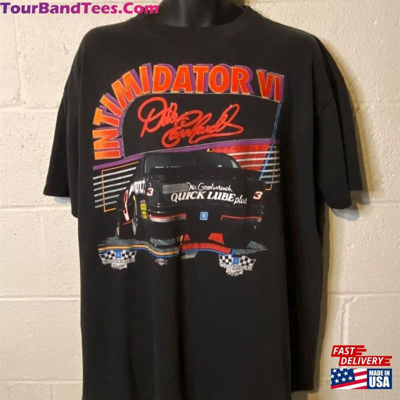 Vintage Intimidator Dale Earnhardt Tour T-Shirt Nascar Shirt Formula Unisex Classic 29Uf164068 – Utopia Fashion