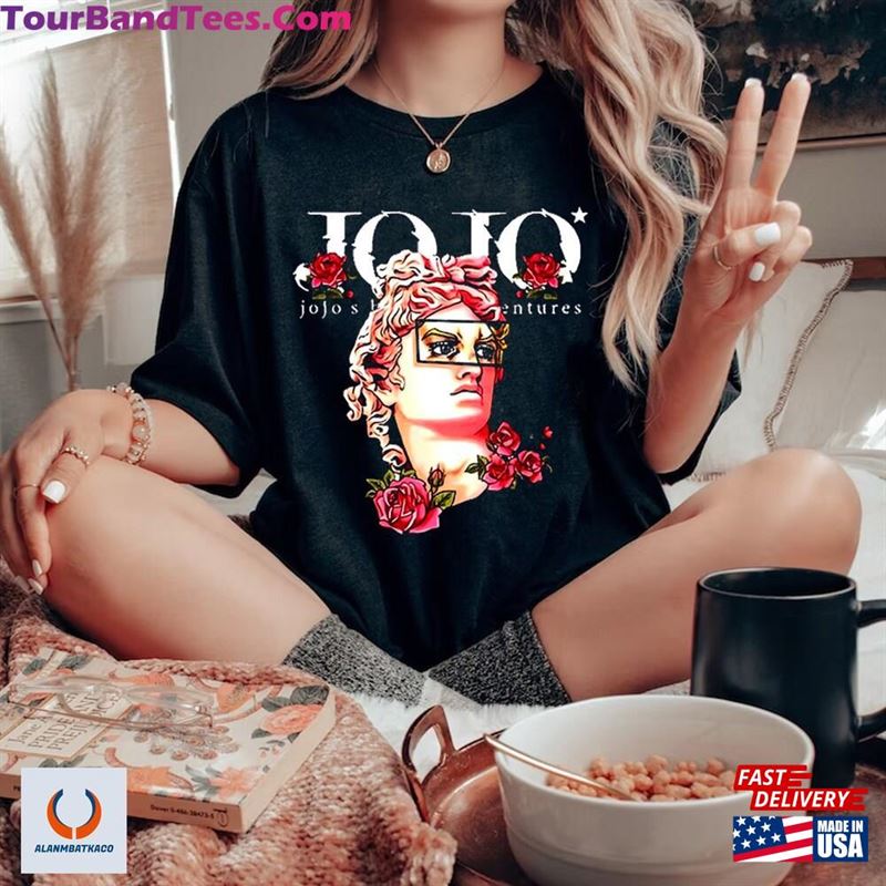 Vintage Jojo’S Bizarre Adventure Anime Unisex Tee Fan Classic 29Uf163679 – Utopia Fashion