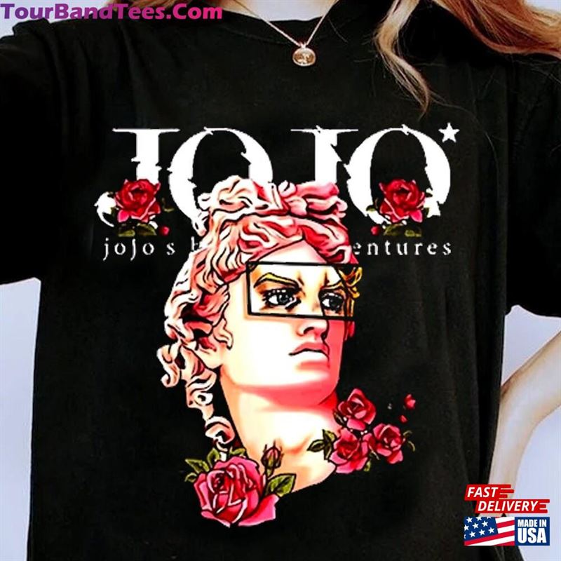 Vintage Jojo’S Bizarre Adventure Anime Unisex Tee Fan Classic 29Uf163679 – Utopia Fashion