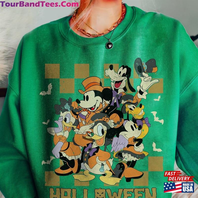 Vintage Mickey And Friends Halloween Shirt Retro Disney Party Sweatshirt Hoodie 29Uf163258 – Utopia Fashion