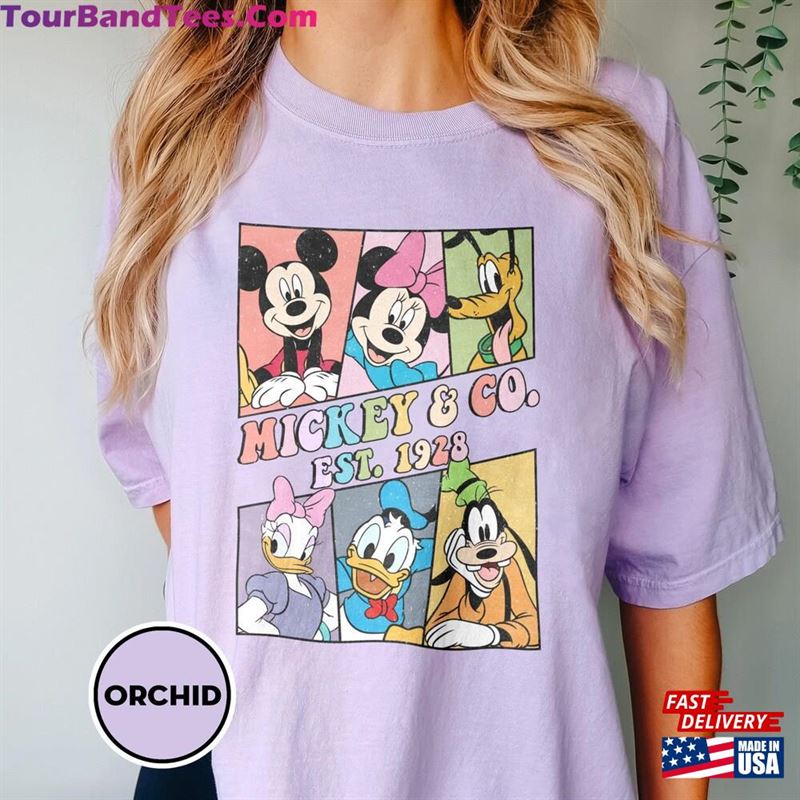 Vintage Mickey Co Shirt Retro Disney T-Shirt Sweatshirt 29Uf163511 – Utopia Fashion