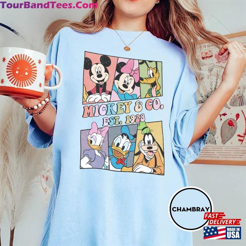 Vintage Mickey Co Shirt Retro Disney T-Shirt Sweatshirt 29Uf163511 – Utopia Fashion