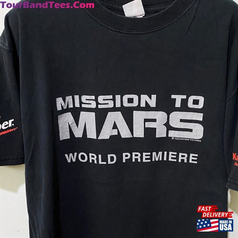 Vintage Mission To Mars Movie Promo Shirt Classic T-Shirt 29Uf163142 – Utopia Fashion