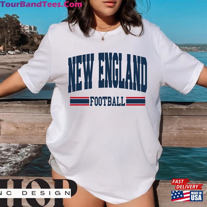 Vintage New England Sweatshirt Fan Crewneck Boho Sweater T-Shirt Classic 29Uf142246 – Utopia Fashion