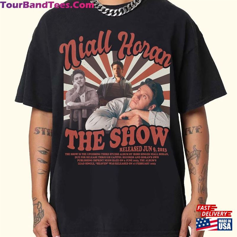 Vintage Niall Horan Shirt The Show Graphic Tee Merch Hoodie Unisex 29Uf152552 – Utopia Fashion