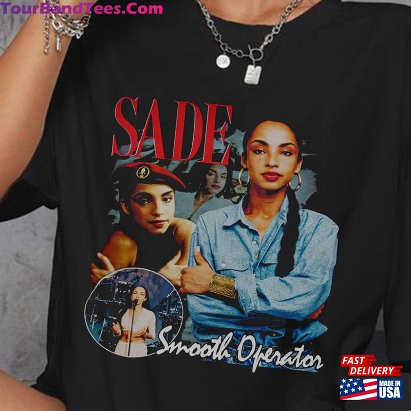 Vintage S A D E 90S T-Shirt Sade Love Deluxe Shirt Fan Tees Unisex 29Uf142454 – Utopia Fashion