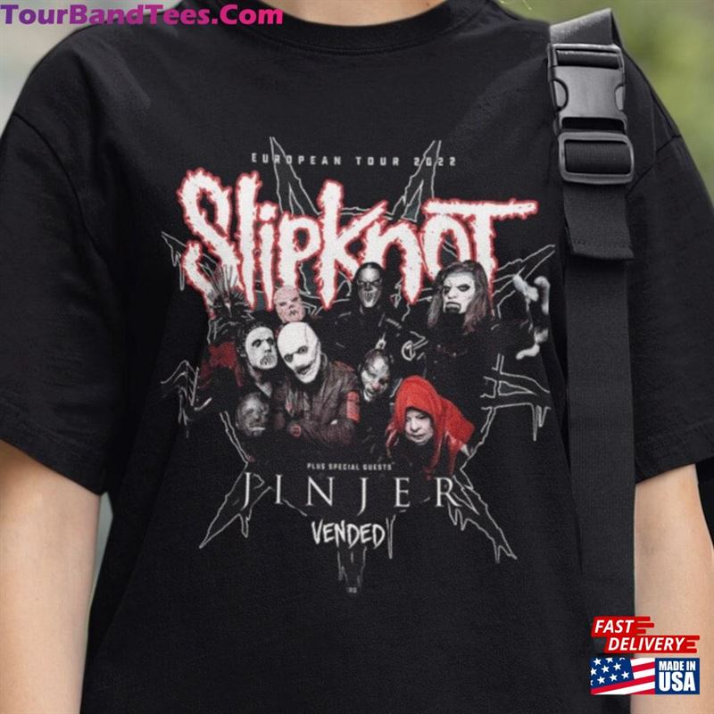 Vintage Slipknot T-Shirt The End So Far World Tour Signatures Shirt Unisex Tee Classic 29Uf142089 – Utopia Fashion