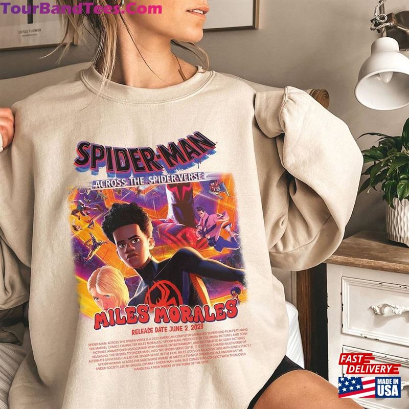 Vintage Spider Man Across Verse Shirt Sweatshirt Unisex 29Uf164104 – Utopia Fashion