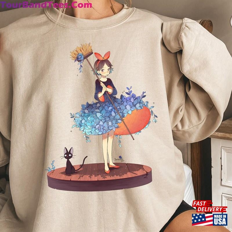 Vintage Studio Ghibli Y2K Shirt Spirited Away Acid Wash T-Shirt Kiki Anime Sweatshirt Classic Hoodie 29Uf157277 – Utopia Fashion