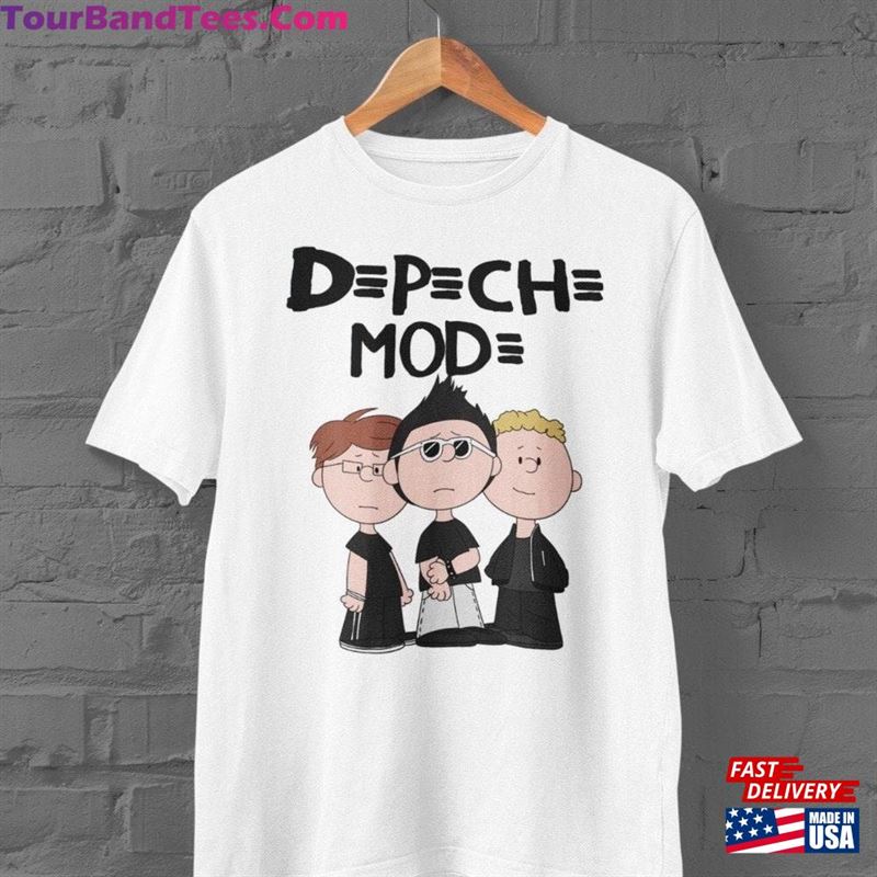 Vintage Style T-Shirt Depeche Mode Peanuts Art Unisex 29Uf147521 – Utopia Fashion