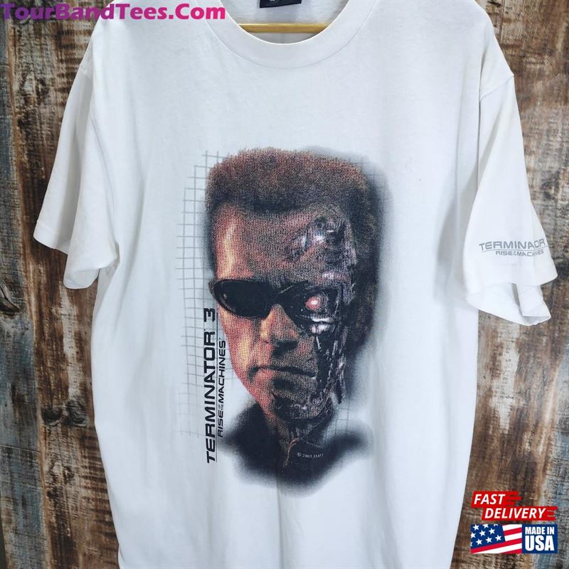 Vintage T3 Terminator Arnold Schwarzenegger Movie Shirt Unisex Sweatshirt 29Uf152551 – Utopia Fashion