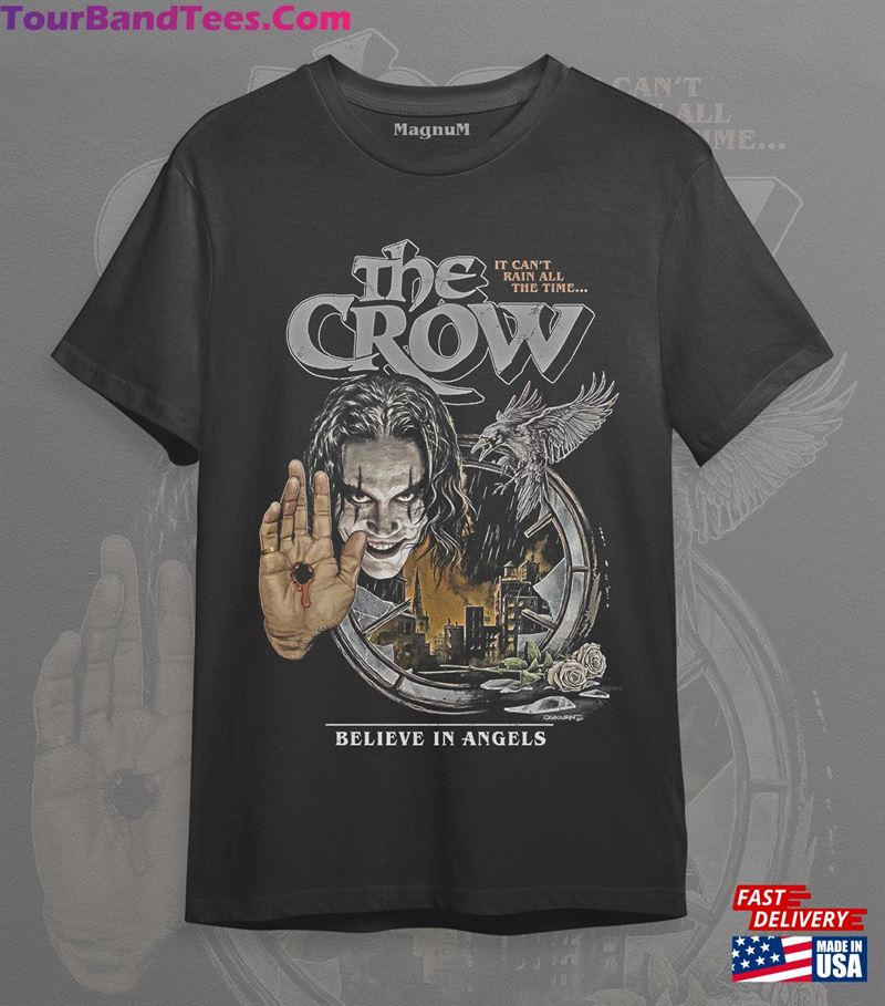 Vintage The Crow Movie Unisex T Shirt Limited Tshirt Hoodie 29Uf147108 – Utopia Fashion