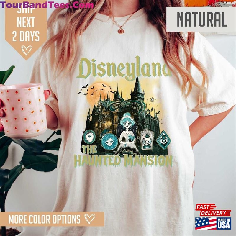 Vintage The Haunted Mansion Characters Shirt Retro Disney Halloween Party Sweatshirt T-Shirt 29Uf163005 – Utopia Fashion