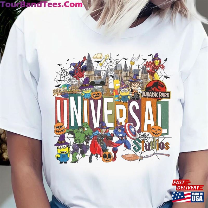 Vintage Universal Studios Halloween Shirt Family Party Trip Unisex Classic 29Uf142093 – Utopia Fashion