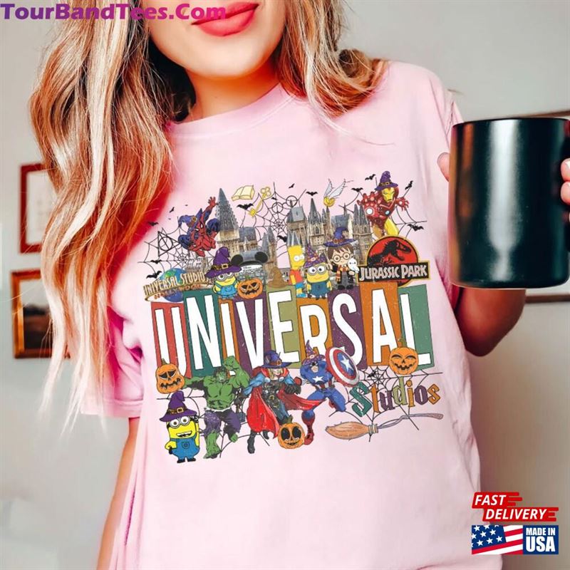 Vintage Universal Studios Halloween Shirt Family Party Trip Unisex Classic 29Uf142093 – Utopia Fashion