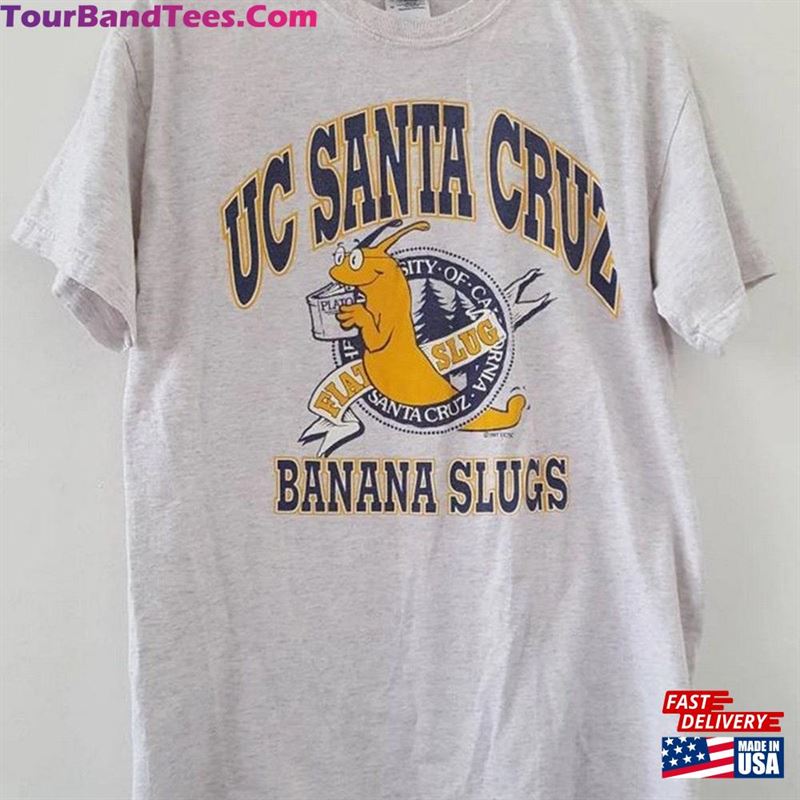 Vintage University Of California Santa Cruz Banana Slugs T-Shirt Uc Sweater Shirt Classic Hoodie 29Uf164371 – Utopia Fashion