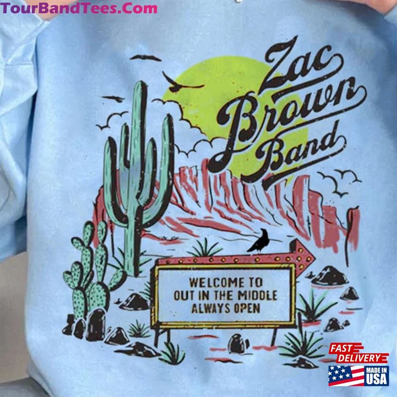 Vtg Zac Brown Band Shirt Tour Merch From The Fire T-Shirt Classic 29Uf157108 – Utopia Fashion