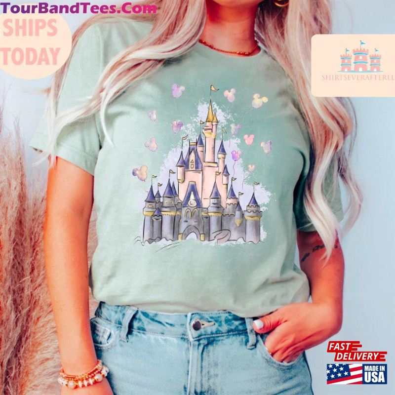 Walt Disney Castle Shirt Family Matching Shirts Magic Kingdom Unisex Hoodie 29Uf163536 – Utopia Fashion