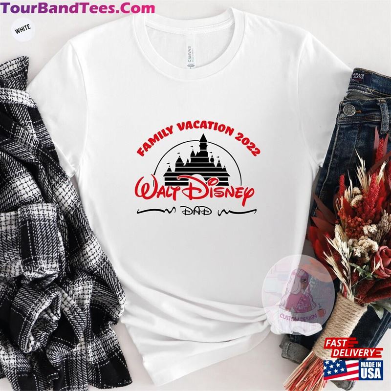 Walt Disney T-Shirt Camisa Family Vacation Sweatshirt 29Uf163663 – Utopia Fashion