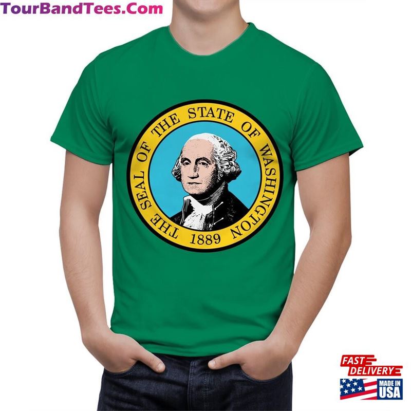 Washington T-Shirt State Flag Shirt Men’S Unisex Classic 29Uf163985 – Utopia Fashion