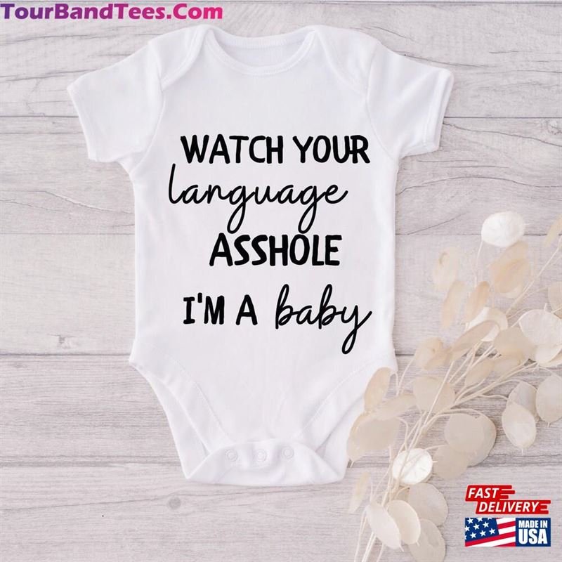 Watch Your Language A Hole Onesie Hoodie Sweatshirt 29Uf163466 – Utopia Fashion