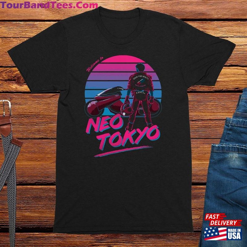 Welcome To Neo Tokyo T-Shirt Mens Anime And Gaming T Shirt Funny Men Sweatshirt 29Uf157418 – Utopia Fashion