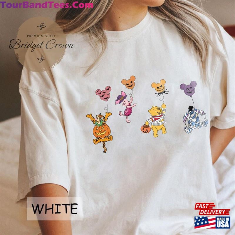 Winnie The Pooh Halloween Shirt And Friends Balloon Hoodie Sweatshirt 29Uf142085 – Utopia Fashion