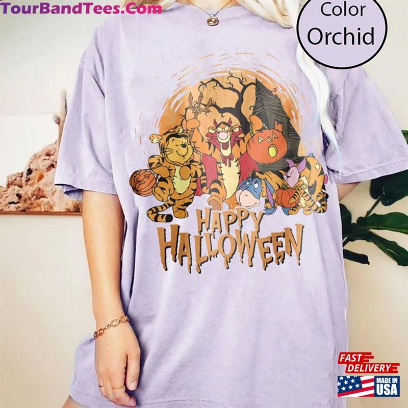 Winnie The Pooh Halloween Shirt Disney Comfort Colors T-Shirt Classic 29Uf163548 – Utopia Fashion