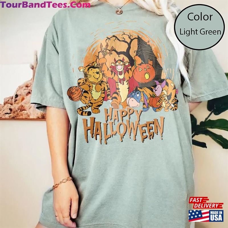 Winnie The Pooh Halloween Shirt Disney Comfort Colors T-Shirt Classic 29Uf163548 – Utopia Fashion