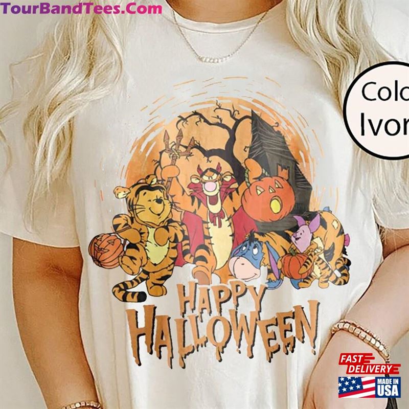 Winnie The Pooh Halloween Shirt Disney Comfort Colors T-Shirt Classic 29Uf163548 – Utopia Fashion