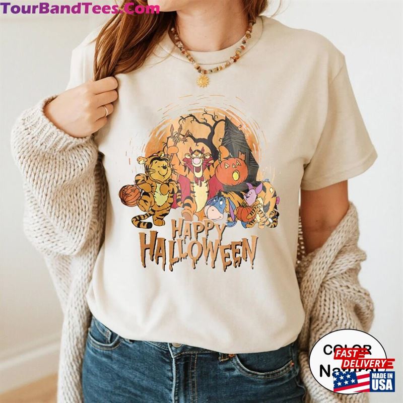 Winnie The Pooh Happy Halloween Sweatshirt Spooky Disney Shirt Hoodie Unisex 29Uf163540 – Utopia Fashion