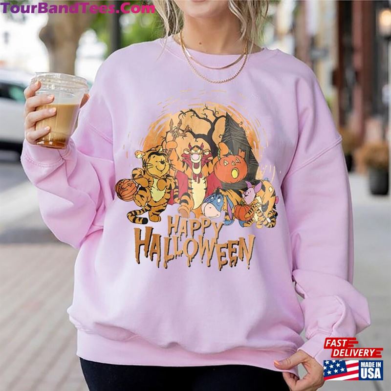 Winnie The Pooh Happy Halloween Sweatshirt Spooky Disney Shirt Hoodie Unisex 29Uf163540 – Utopia Fashion