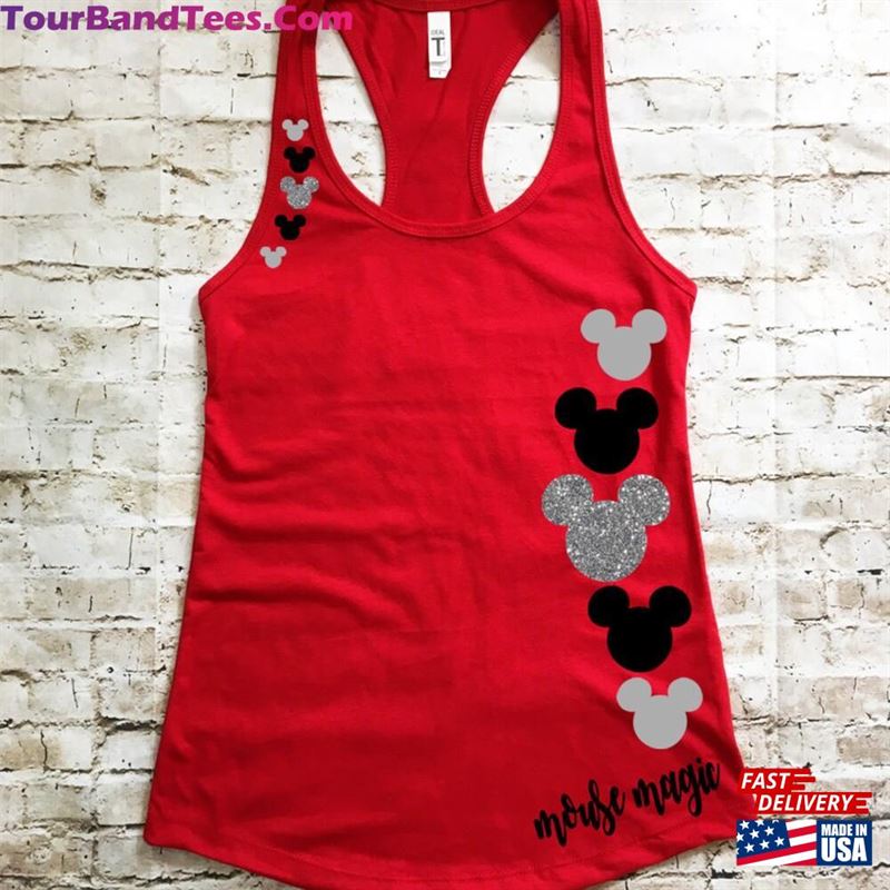 Womens’Mouse Magic Disney Themed Mickey Ears Shirt Tank Top Group Sweatshirt T-Shirt 29Uf163430 – Utopia Fashion