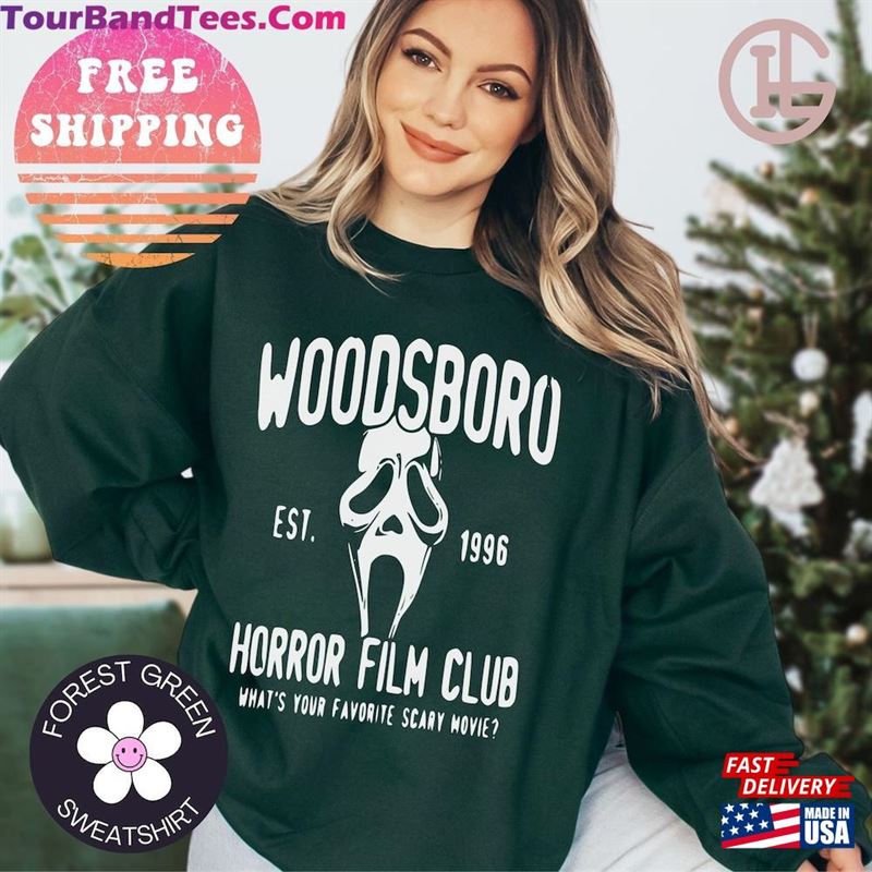 Woodsboro Horror Club Sweatshirt Classic 29Uf142214 – Utopia Fashion