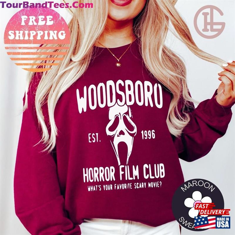 Woodsboro Horror Club Sweatshirt Classic 29Uf142214 – Utopia Fashion