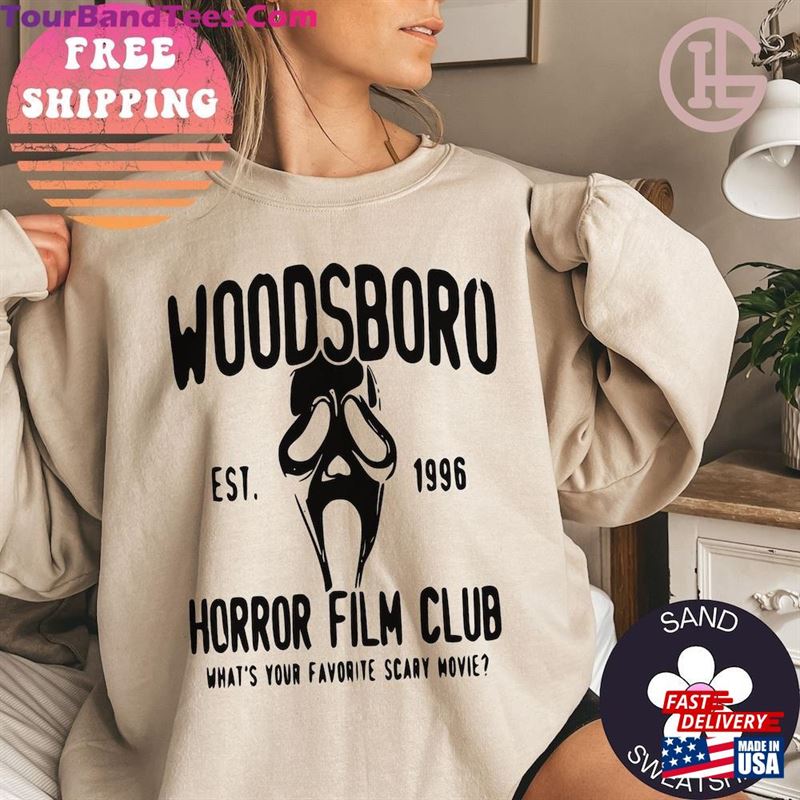 Woodsboro Horror Club Sweatshirt Hoodie Classic 29Uf142165 – Utopia Fashion