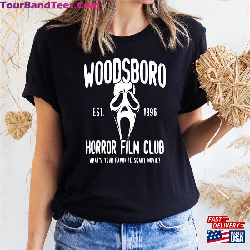 Woodsboro Horror Film Club Shirt Halloween T-Shirts Gift Hoodie Unisex 29Uf163169 – Utopia Fashion