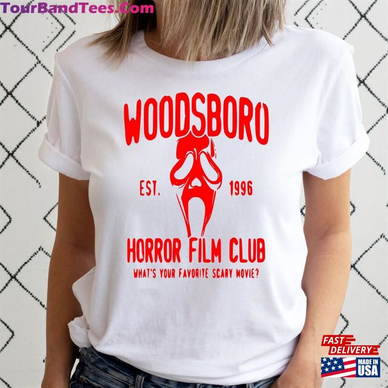 Woodsboro Horror Film Club Shirt Halloween T-Shirts Gift Hoodie Unisex 29Uf163169 – Utopia Fashion