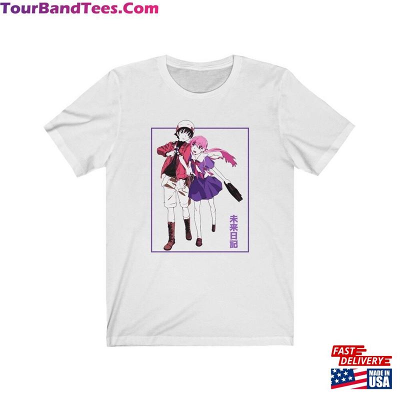 Yuno Gasai Amano Yukiteru Future Diary Second Aesthetic Anime Vaporwave Manga Fairy Kei Unisex Jersey Short Sleeve Tee Classic T-Shirt 29Uf142045 – Utopia Fashion