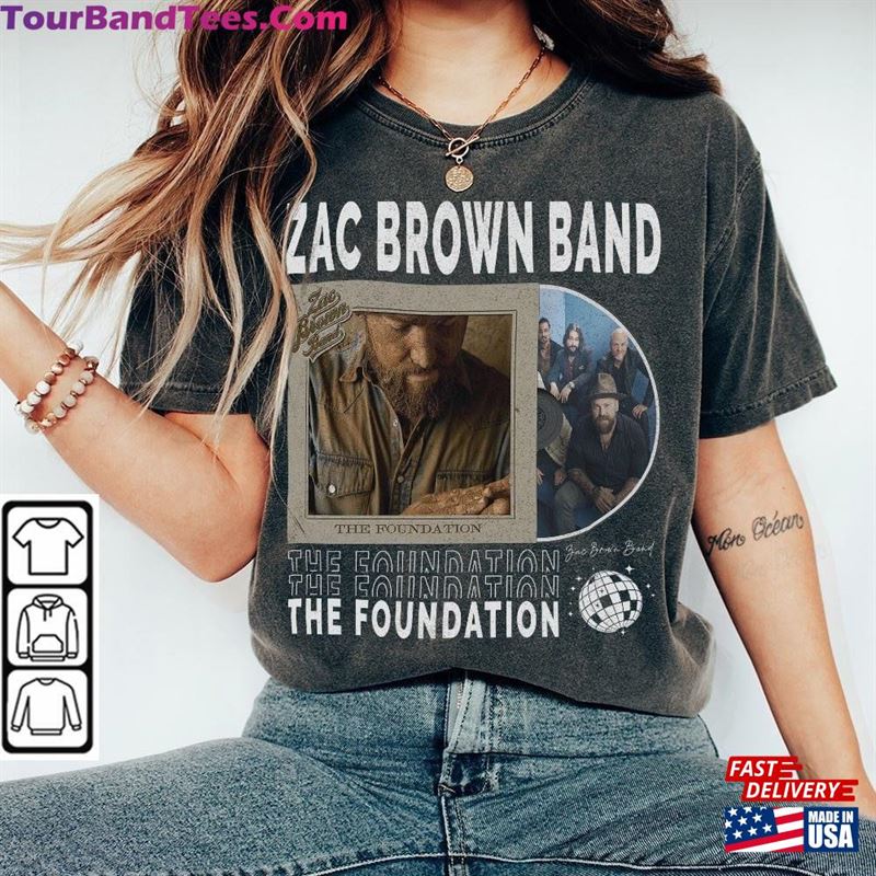 Zac Brown Band Music Shirt Sweatshirt Y2K Merch Vintage 90S From The Fire Tour Tickets Album Foundation Gift For Fan L805M Unisex 29Uf157525 – Utopia Fashion