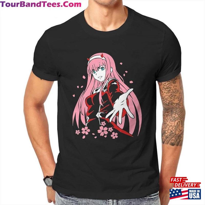 Zero Two Darling In The Franxx Harajuku Streetwear Unisex T-Shirt Sweatshirt 29Uf152027 – Utopia Fashion